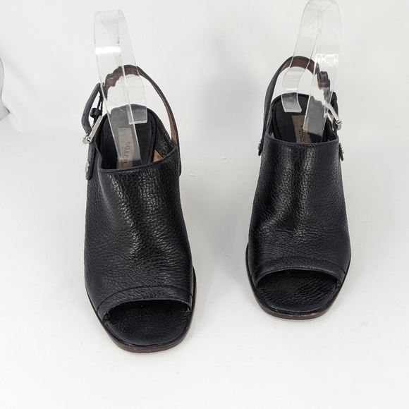 MACKENZIE HEEL (COACH Q4365)BLACK/BLACK size 7 B - Picture 8 of 8